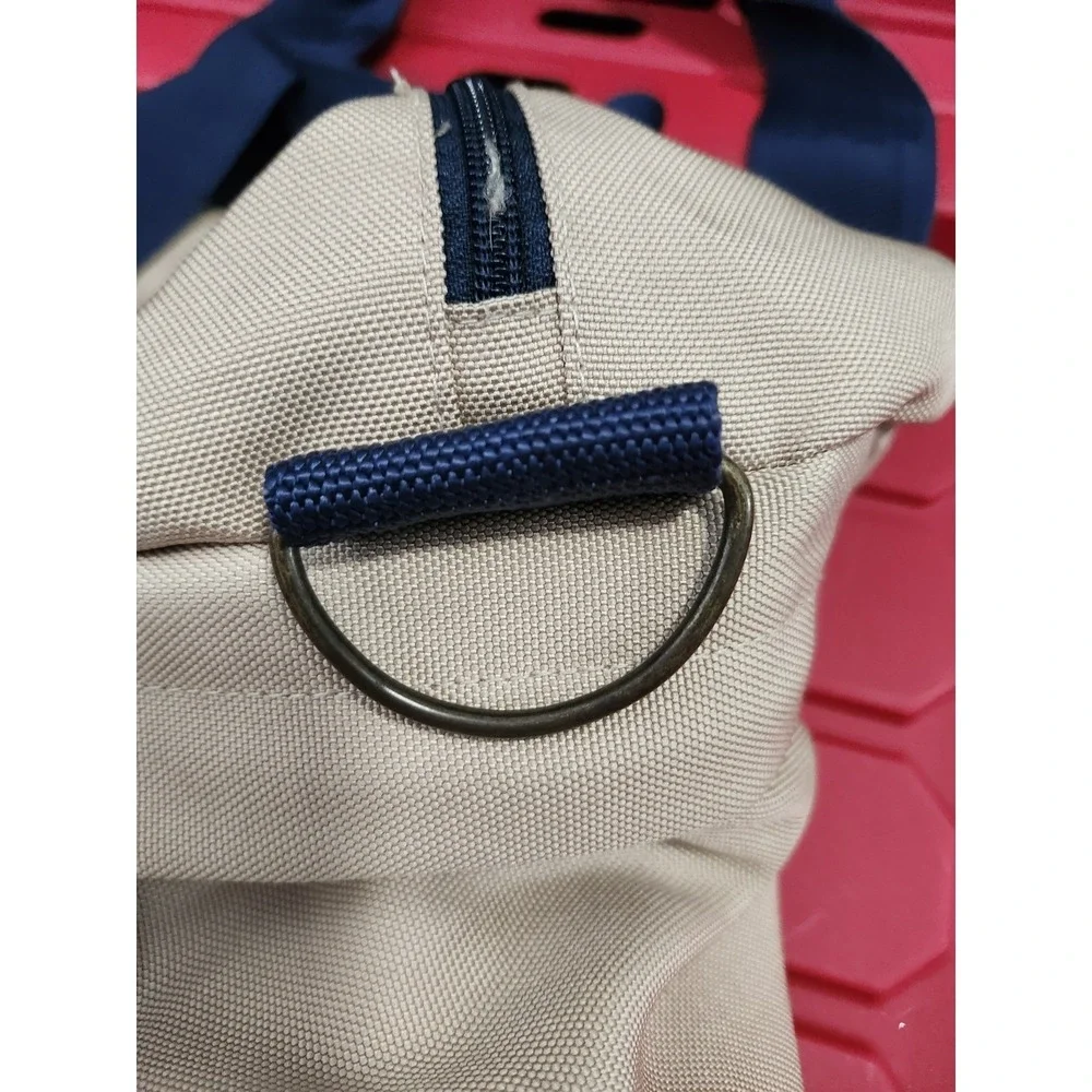 Vintage Pepsi Cola Co Travel Duffle Bag Retro Branded Merch Zipper Gym Carry All